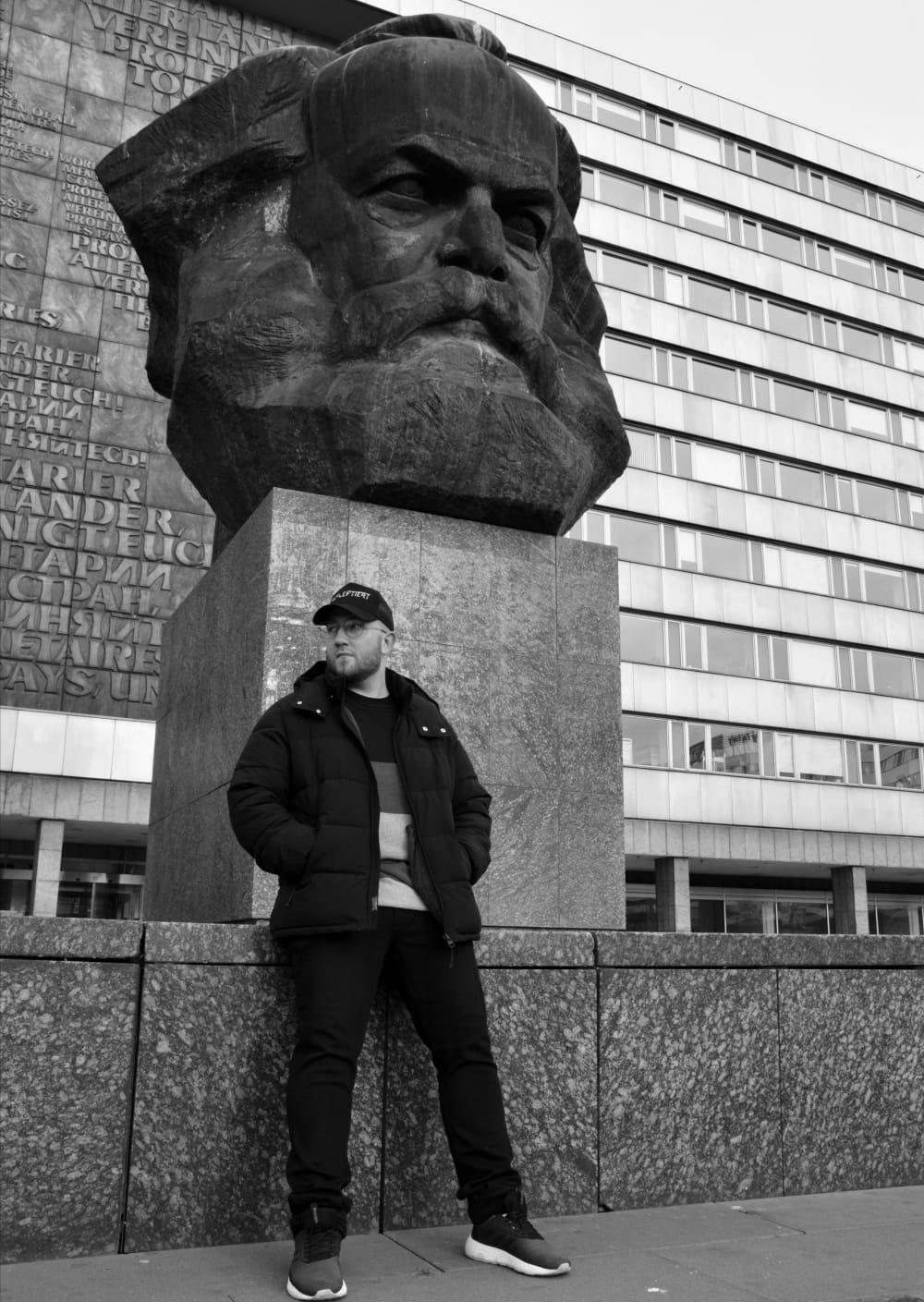 PS am Karl-Marx-Monument